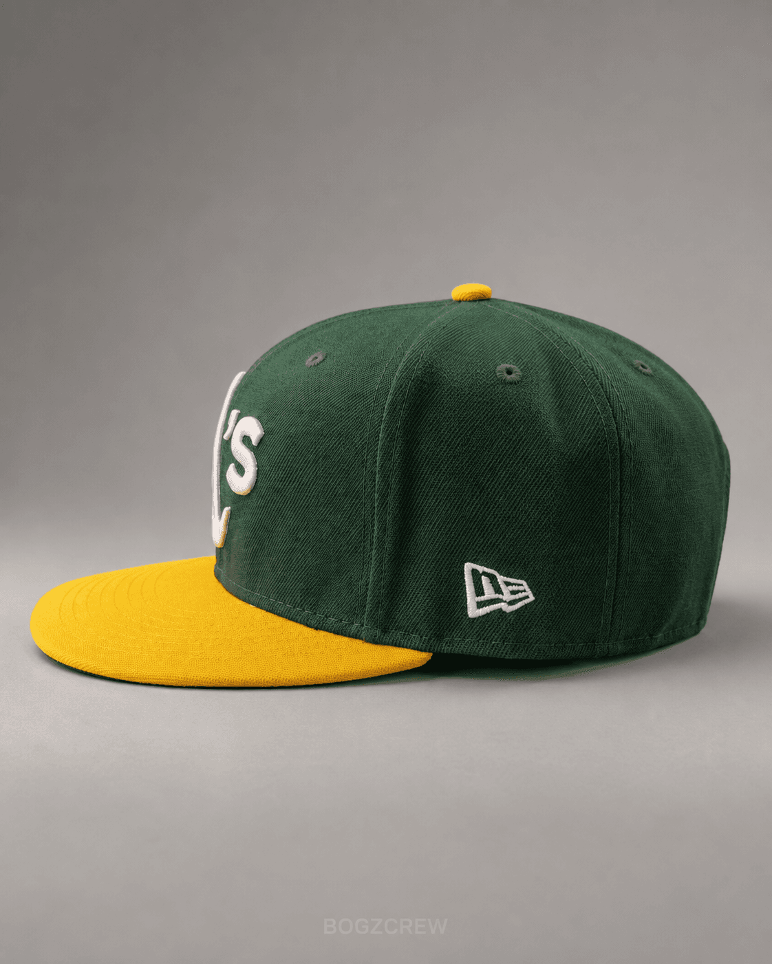 Oakland A's — Verde con Amarillo — vista